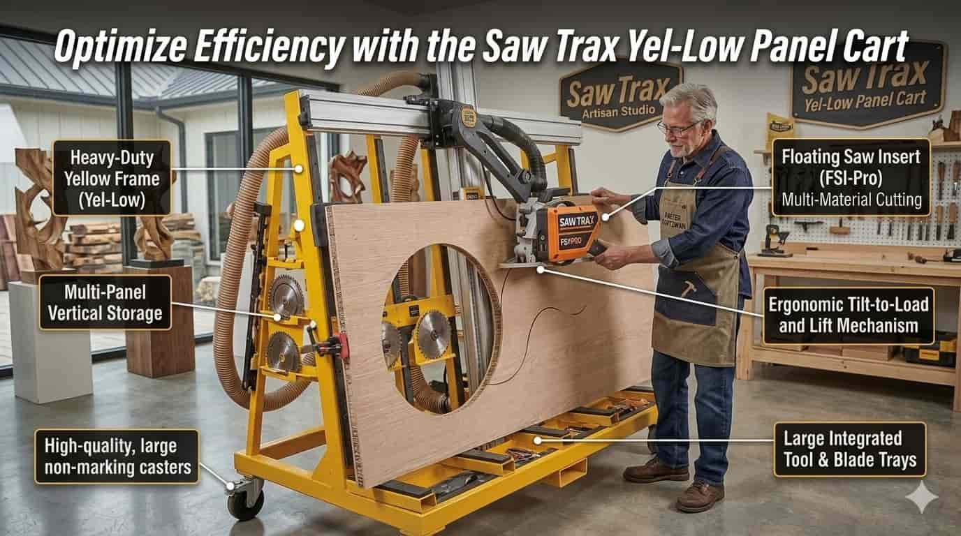 Yel-Low Panel Cart